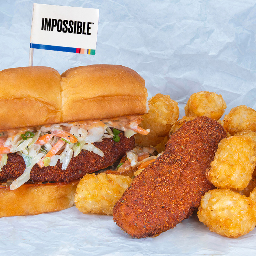 Impossible Hot Chick Slider Impossible Tender Combo